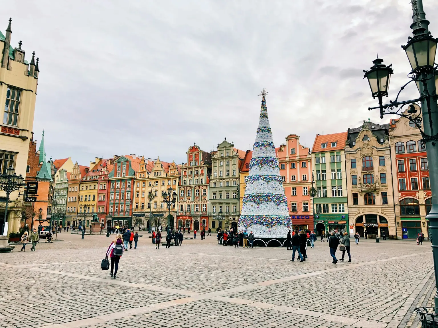 Wroclaw historical city center. Learn Polish at Polymathes Academy Wroclaw historical city center. Learn Polish at Polymathes Academy